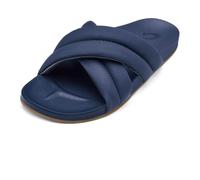 OLUKAI Hila Women's Beach Sandal, Water-Friendly Flip-Flop Slides, All-Day Wear & Ultra-Soft Comfort Fit, Moonlit Ocean/Moonlit Ocean, 5 UK