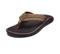 OluKai Hokua Sandal, Tan/Tan, Size 7.0 US / 6.5 UK US