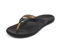 OluKai Honu Women's Beach Sandals, Quick-Dry Flip-Flop Slides, Water Resistant Suede Lining & Wet Grip Soles, Soft Comfort Fit & Arch Support