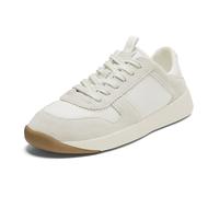 OLUKAI Kaulele Mesh Women's Court Sneakers, Classic Lace-Up Design & Retro-Inspired, All-Day Comfort & Support, Tapa/White Sand, 6 UK