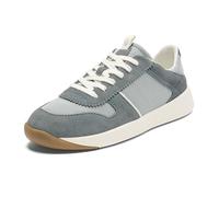 OLUKAI Kaulele Mesh Women's Court Sneakers, Classic Lace-Up Design & Retro-Inspired, All-Day Comfort & Support, Rock/Ash, 9 UK