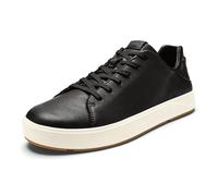 OLUKAI Lae'ahi Li 'Ili Men's Waterproof Leather Sneaker, Versatile & Casual Everyday Shoe, All-Day Comfort & Support, Enhanced Grip & Traction, Onyx/Onyx, 11 UK
