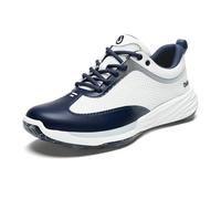 OLUKAI Makena WP Women's Golf Shoes, Superior Performance & Tour Professional Tested, High Cushioning & Support, All-Day Comfort, Bright White/Mood Indigo, 3 UK