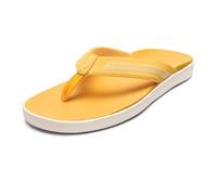 OLUKAI Men's Leeward Sandal, Solar Glow/Solar Glow, 8.5 UK
