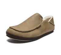 OLUKAI Men's Moloa Slipper, Clay/Dk Java, 9.5 UK