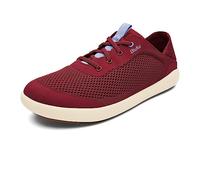 OLUKAI Moku Pae Men's Boat Shoes, No Tie Laces & Stretch Construction, Lightweight & Breathable Mesh, Comfort Fit & Wet Grip Rubber Soles, Canoe/Sea Ice, 10 UK