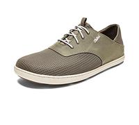 OLUKAI Nohea Moku Men's Boat Shoes, No Tie Laces & Stretch Construction, Lightweight & Breathable Mesh, Comfort Fit & All Weather Rubber Soles