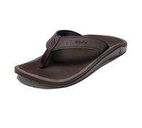 OLUKAI 'Ohana Sandal - Dark Wood/Dark Wood - Men's Size 11