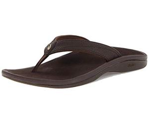 OLUKAI Ohana Sandals Women Dark Java/Dark Java Shoe Size US 7 | EU 37 2019