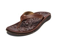 OluKai Paniolo Sandals Women Natural/Natural Shoe Size US 10 | EU 40 2019