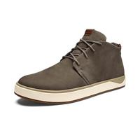 OLUKAI Papaku 'Ili Men's Boots, Durable Waterproof Leather, Cozy Quilted Lining, All-Day Underfoot Cushion, Comfort & Wet Grip Rubber Soles, Mustang/Mustang, 11.5 UK