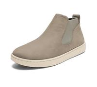 OLUKAI Pehuea Mid Women's Slip On Boot, Casual Everyday Shoes with Easy On & Off Design, Waterproof Leather, Comfort Fit & Wet Grip Rubber Soles, Taupe Grey/Taupe Grey, 5.5 UK