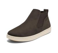 OLUKAI Pehuea Mid Women's Slip On Boot, Casual Everyday Shoes with Easy On & Off Design, Waterproof Leather, Comfort Fit & Wet Grip Rubber Soles, Dk Java/Dk Java, 6.5 UK
