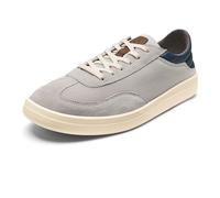 OLUKAI Punini Men's Everyday Sneaker, Classic Lace-Up Design & Countoured Footbed, Comfort Fit & Wet Grip Rubber Soles, Durable & Supportive, Vapor/Trench Blue, 9 UK