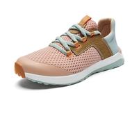 OLUKAI Wailuku Women's Athletic Sneakers, Lightweight & Breathable Mesh, Comfort Fit & Wet Grip Rubber Soles, All-Day Comfort & Supportive, Peach/Swell, 3 UK