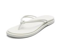OLUKAI Women's ‘aka Sandal, White/White, 8.5 UK