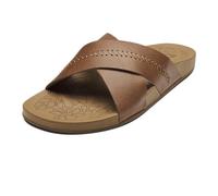 OluKai Women's Kipea Olu Sandal, Sahara/Sahara, 9
