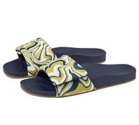 OLUKAI Women's Sunbeam Slide Sandal, Deepest Depths/Swirl, 5 UK