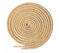 Olukssck 2 Pairs Glitter Metallic Shiny Shoe Laces, Round Sequin Shoelaces Shoestrings for Sneakers Boots, 16 Rose Gold(2 Pairs), 140 cm