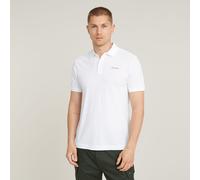 Oluv Slim Polo - White - Men S