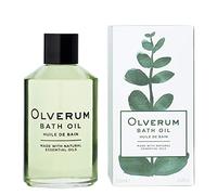 Olverum Bath Oil 250ml - Luxury Muscle Soothing Bath Soak - Relaxing Aromatherapy Oil with Highly Concentrated Blend of 10 Essential Oils - Natural, Vegan, Cruelty Free - Bath Oils for Women & Men