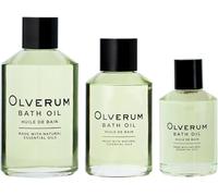 Olverum Bath Oil Bundle 250ml, 125ml, 60ml - Luxury Muscle Soothing Bath Soak - Relaxing Aromatherapy Oil with Concentrated Blend of 10 Essential Oils - Natural, Vegan - Bath Oils for Women & Men