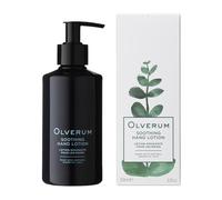 Olverum Hydrating Hand Lotion - Luxury Hand Moisturiser with Pump - Advanced Skin Barrier Protection, Shea Butter, Vanila, Aloe Vera and Vitamin E - Handcream for All Skin Types - Vegan, 250ml