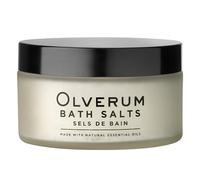 Olverum Magnesium Bath Salts for Women & Men 200g - Luxury Muscle Soothing Bath Salts Muscle Soak Aromatic, Therapeutic Blend of Pure Essential Oils & Mineral Salts - Muscle Relaxing, Vegan, Natural