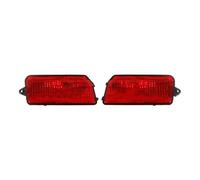 OLVESXC 3RD Third Rear Light Brake Light For Jeep For Grand For Cherokee 2005-2010 Fog Lamp Rear Bumper Reflector Without Bulb Red Len Tail Brake Light Taillights(1 Left and 1 Right)