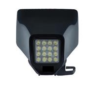 OLVESXC Motorcycle Projector For FC TC FE TE MX Dirt Bike Headlight Motorcycle Headlamp Light(Black DUAL 16)