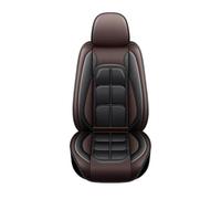 OLVESXC Seat Covers Pair Car Seat Cushion Single Driver And Passenger Cover All Season Universal Pad 1pcs Inclusive Full Leather(Brown 1pcs)