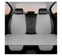 OLVESXC Seat Covers Pair Driver's Seat Cover, Small Waist, Single Piece Three Set, Half Pack Car Cushion, All Season Universal Linen(O)