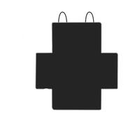 OLVESXC TPE Cargo Mat All Weather Trunk Mat For SUV Liner Waterproof 600D Oxford Cloth Car Seat Cover Pet Travel Carrier Trunk Mat(Yellow Edge)