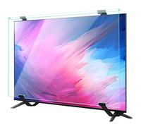 Olycism TV Screen Protector 65 Inch Ultra Clear Anti Fingerprints Reduces Impacts & Scratches Easy to Clean Acrylic Screen Protector Panel for TV Screen Monitor Screen