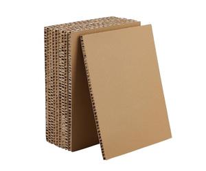OLYCRAFT 10 Pack Honeycomb Kraft Panel 28x43cm Brown Cardboard Sheet Honeycomb Board Flat Cardboard Layer Pads Flat Square Inserts for DIY Projects Display Backing Art Craft Card Board and Packing