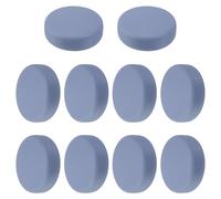 OLYCRAFT 10 Pcs Gray Button Covers for Jeans Suitable for 18mm Button TPU Cufflink Cover Shirt Buttons Cover Aviod Shirt Holes for Jeans Buttons Sewing Kit Replacement for Shirts Jean Cufflinks