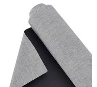 OLYCRAFT 10m Cotton Canvas Roll for Artists Painting 37cm Black Canvas Roll Unstretched Canva Rolls Large Painting Canva Rolls Artist Paint Backdrop for Acrylic Oil SDK Murals Paint