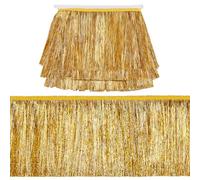 OLYCRAFT 10m Golden Metallic Fringe Trim 15cm Wide Tinsel Fringe Tinsel Trim Garland Dance Fringe Trim Polyester Tassel Lace Ribbon Macrame Lace Ribbon for Sewing Craft Dress Embellishment