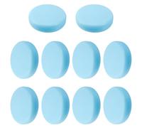 OLYCRAFT 10Pcs Blue Button Covers for Jeans Suitable for 18mm TPU Button Cover Shirt Buttons Cover Aviod Shirt Holes for Jeans Buttons Sewing Kit Replacement for Shirts Jean Cufflinks