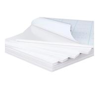 OLYCRAFT 10Pcs White Self Adhesive Foam Boards 27.5x21.3cm Rectangle Foam Blank Boards 5mm Thick Foam Core Baking Boards Craft Foam Sheet for Picture and Poster Mounting Crafts Artworks