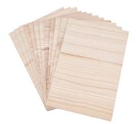 OLYCRAFT 12 Sheets Wooden Karate Breaking Boards 29.6x20cm Taekwondo Breaking Boards 3.5mm Punching Wood Boards Wooden Kick Board Training Accessory for Karate Practice Performing