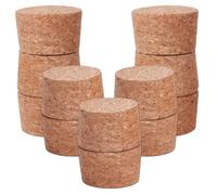OLYCRAFT 12pcs Large Cork Stoppers 56.5~62mm Cork Bottle Stoppers Tapered Corks Plugs Wooden Corks Stopper Glass Jar Wine Bottle Lids Wooden Canning Jar Lids for Kitchen Wedding Favor Canning
