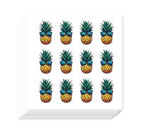 OLYCRAFT 240Pcs Pineapple Sunglasses Stickers 20 Sheets Fruit Stickers Pineapple Stickers Handbook Fruit Stickers Self-Adhesive Paper Decorative Stickers for Scrapbooking Car Notebook Bike Car