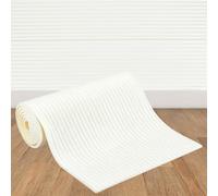 OLYCRAFT 2m White Anti Collision Wall Padding 40cm Wide Wall Panels 3D DIY Headboard Traction Treads Anticollision Strip Corner Protectors with Adhesive for Stair Steps Furniture Corner
