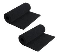OLYCRAFT 2pcs Activated Carbon Media Pad 30ppi Pre Filter Carbon Sponge Pads Cuttable Activated Carbons Media Pad Aquarium Sponge Filter Pads for Fish Tank Filters Aquarium-91x30.7x1cm