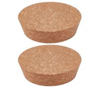 OLYCRAFT 2pcs Cork Bottle Stoppers 12cm Wooden Tapered Cork Plug Wood Corks Lids 3 cm Thick Bottle Lid Wooden Stoppers Wine Bottle Stoppers Wood Jar Corks for Kitchen Wedding Favor Canning