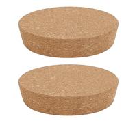 OLYCRAFT 2Pcs Large Cork Stoppers 12.8-14cm Cork Bottle Stoppers Tapered Corks Plugs Corks Canning Jar Lids Wood Tapered Plugs Wooden Taper Stopper for Kitchen Glass Bottles Mason Jars