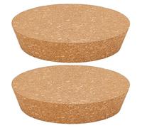 OLYCRAFT 2Pcs Large Cork Stoppers 13~15cm Wood Bottle Lids Tapered Cork Plugs Wooden Canning Jar Lids Wood Tapered Plugs Wine Bottle Stoppers Wooden Jar Plug for Kitchen Wedding Favor Canning