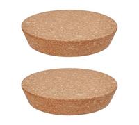 OLYCRAFT 2Pcs Large Cork Stoppers 14-16cm Cork Bottle Stoppers Tapered Corks Plugs Corks Canning Jar Lids Wood Tapered Plugs Wooden Taper Stopper for Kitchen Glass Bottles Mason Jars