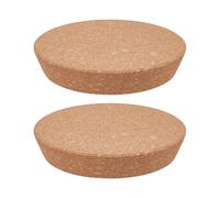 OLYCRAFT 2Pcs Large Cork Stoppers 15-17cm Cork Bottle Stoppers Tapered Corks Plugs Corks Canning Jar Lids Wood Tapered Plugs Wooden Taper Stopper for Kitchen Glass Bottles Mason Jars